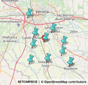 Mappa SS 12, 37060 Buttapietra VR, Italia (7.22636)