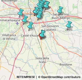 Mappa SS 12, 37060 Buttapietra VR, Italia (8.9325)