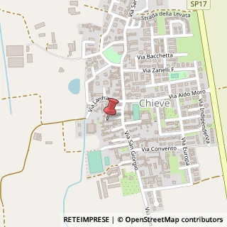 Mappa Via Collina, 5, 26010 Chieve, Cremona (Lombardia)