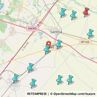 Mappa SS 11, 13049 Tronzano vercellese VC (6.07364)
