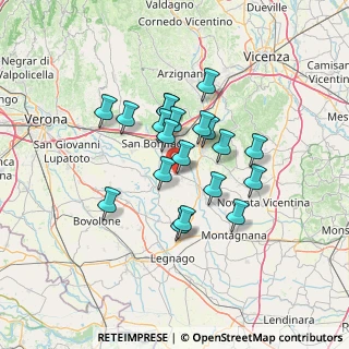 Mappa Piazza S. Gregorio, 37040 Veronella VR, Italia (10.5255)