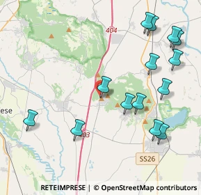 Mappa Via Ivrea, 10090 Montalenghe TO, Italia (4.74143)