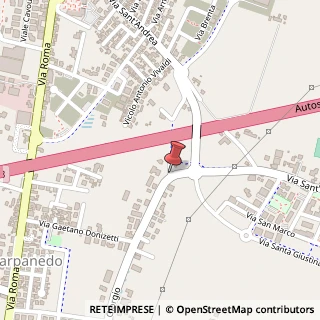 Mappa Via San Giorgio, 4, 35020 Albignasego, Padova (Veneto)