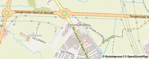 Mappa Vercelli