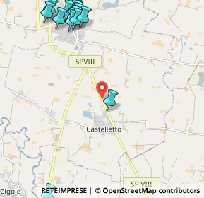 Mappa Loc. La Meridiana, 25024 Leno BS, Italia (3.3035)
