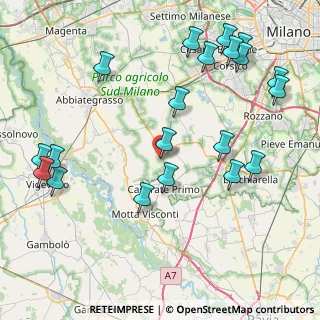 Mappa Via Bezzera Luigi, 20088 Rosate MI, Italia (10.023)