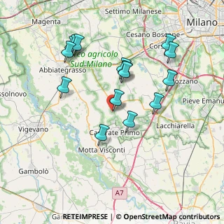 Mappa Via Bezzera Luigi, 20088 Rosate MI, Italia (7.49133)