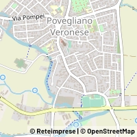 Mapa Povegliano Veronese