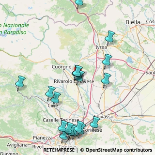 Mappa Strada Vecchia di Rivarolo, 10080 Ozegna TO, Italia (19.582)