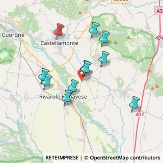 Mappa Strada Vecchia di Rivarolo, 10080 Ozegna TO, Italia (3.38455)