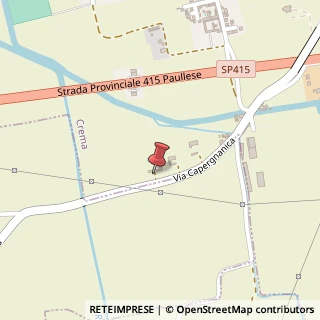 Mappa Via Capergnanica, 22, 26013 Crema, Cremona (Lombardia)
