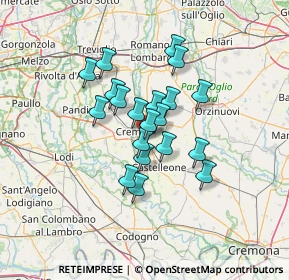 Mappa Via della Libertà, 26020 Madignano CR, Italia (9.826)