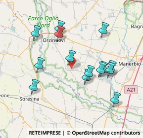 Mappa Via Repubblica, 25022 Borgo San Giacomo BS, Italia (7.34714)