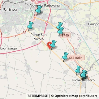 Mappa 35020 Legnaro PD, Italia (5.39333)