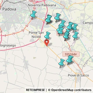 Mappa 35020 Legnaro PD, Italia (4.256)