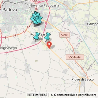 Mappa 35020 Legnaro PD, Italia (4.62867)