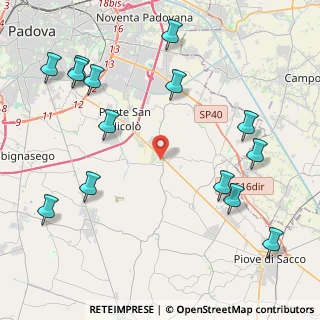 Mappa 35020 Legnaro PD, Italia (5.32357)