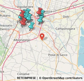 Mappa 35020 Legnaro PD, Italia (8.94)