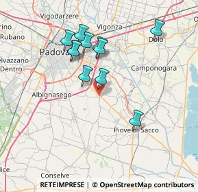 Mappa 35020 Legnaro PD, Italia (6.66727)