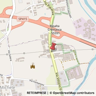 Mappa Via Vittorio Veneto, 4, 26010 Ripalta Cremasca, Cremona (Lombardia)
