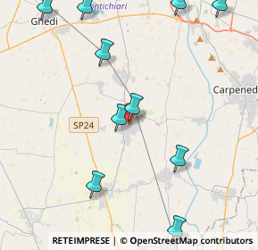 Mappa Via Madre Teresa di Calcutta, 25012 Calvisano BS, Italia (5.53091)