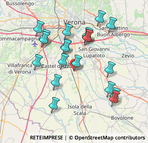 Mappa Zona Industriale, 37060 Buttapietra VR, Italia (7.3355)