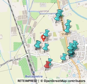 Mappa Zona Industriale, 37060 Buttapietra VR, Italia (0.541)