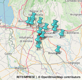 Mappa Zona Industriale, 37060 Buttapietra VR, Italia (10.20286)