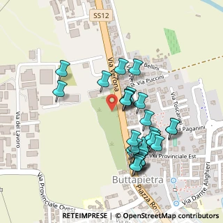 Mappa Via Verona, 37060 Buttapietra VR, Italia (0.24138)