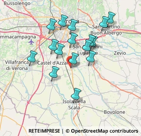 Mappa Via Verona, 37060 Buttapietra VR, Italia (6.38375)