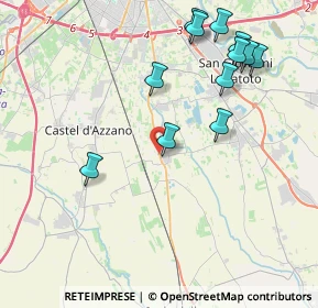 Mappa Via Verona, 37060 Buttapietra VR, Italia (4.44917)