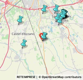 Mappa Via Verona, 37060 Buttapietra VR, Italia (4.729)