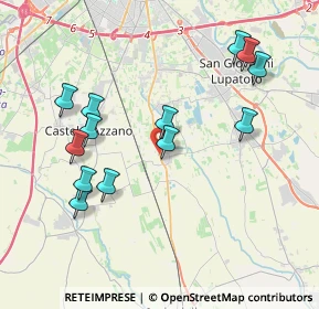 Mappa Via Verona, 37060 Buttapietra VR, Italia (4.01615)