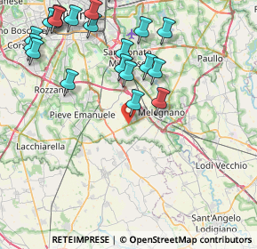 Mappa SP 40, 20080 Carpiano MI, Italia (9.914)