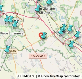 Mappa SP 40, 20080 Carpiano MI, Italia (6.4725)