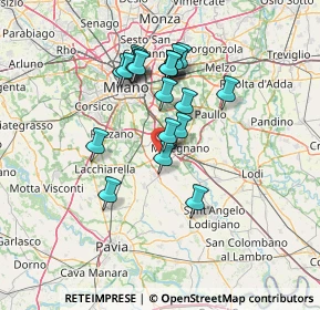 Mappa SP 40, 20080 Carpiano MI, Italia (12.072)