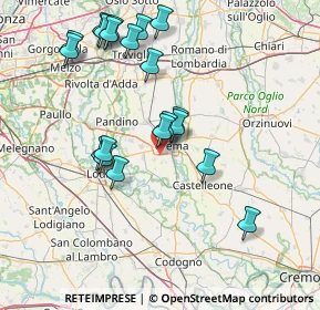 Mappa Via Comuna, 26010 Capergnanica CR, Italia (15.598)