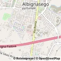 Mapa Albignasego