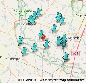 Mappa Stampe flexo, 25022 Borgo San Giacomo BS, Italia (7.226)