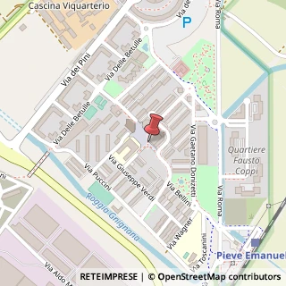Mappa Piazza Giacomo Puccini, 7, 20090 Pieve Emanuele, Milano (Lombardia)