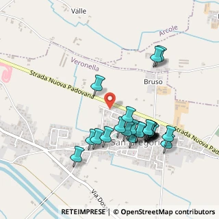 Mappa Via Suor Tosini, 37040 Veronella VR, Italia (0.46083333333333)