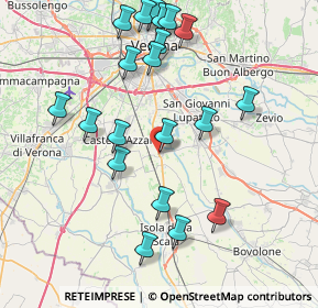 Mappa P.zza 4 Novembre, 37060 Buttapietra VR, Italia (8.5215)