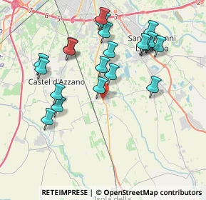 Mappa P.zza 4 Novembre, 37060 Buttapietra VR, Italia (3.9385)