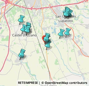 Mappa P.zza 4 Novembre, 37060 Buttapietra VR, Italia (3.844)