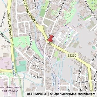 Mappa Corso delle Terme, 201, 35036 Montegrotto Terme, Padova (Veneto)