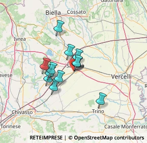 Mappa SP3, 13049 Tronzano Vercellese VC, Italia (9.71167)