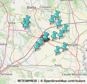 Mappa SP3, 13049 Tronzano Vercellese VC, Italia (10.82438)