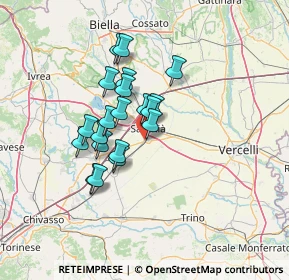 Mappa SP3, 13049 Tronzano Vercellese VC, Italia (10.325)
