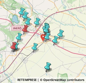 Mappa SP3, 13049 Tronzano Vercellese VC, Italia (6.985)