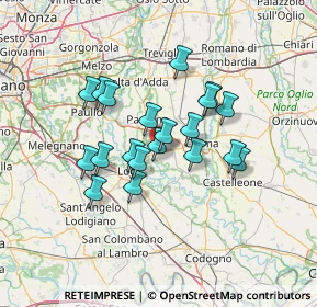 Mappa EX Strada Statale, 26835 Crespiatica LO, Italia (10.827)